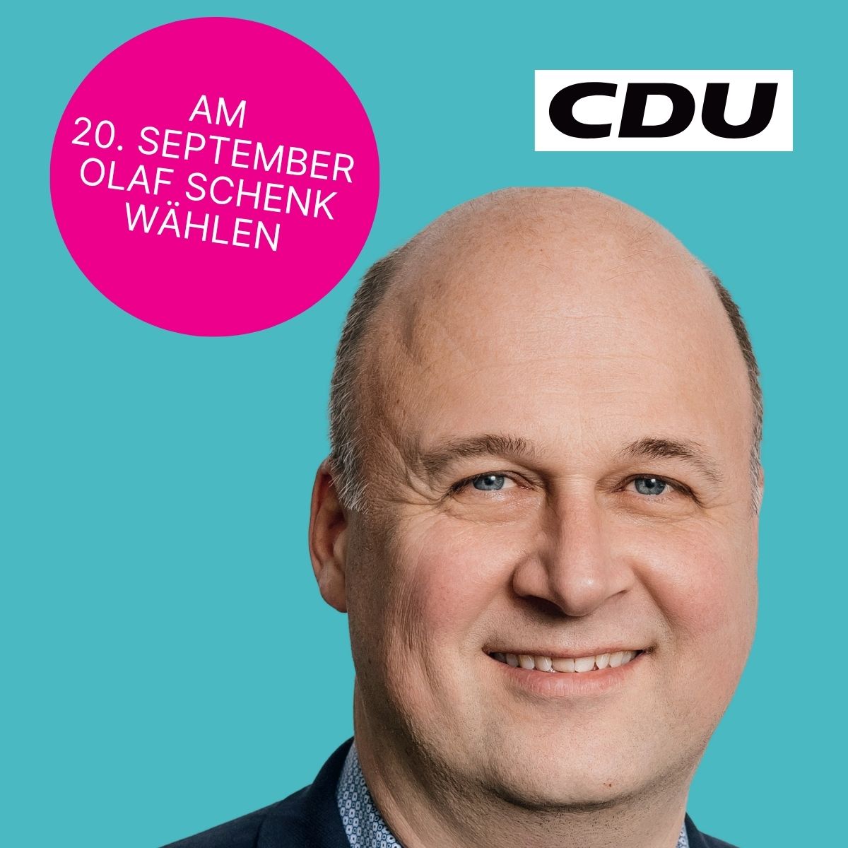 Am 20. September Olaf Schenk wählen Am 20. September Olaf Schenk wählen