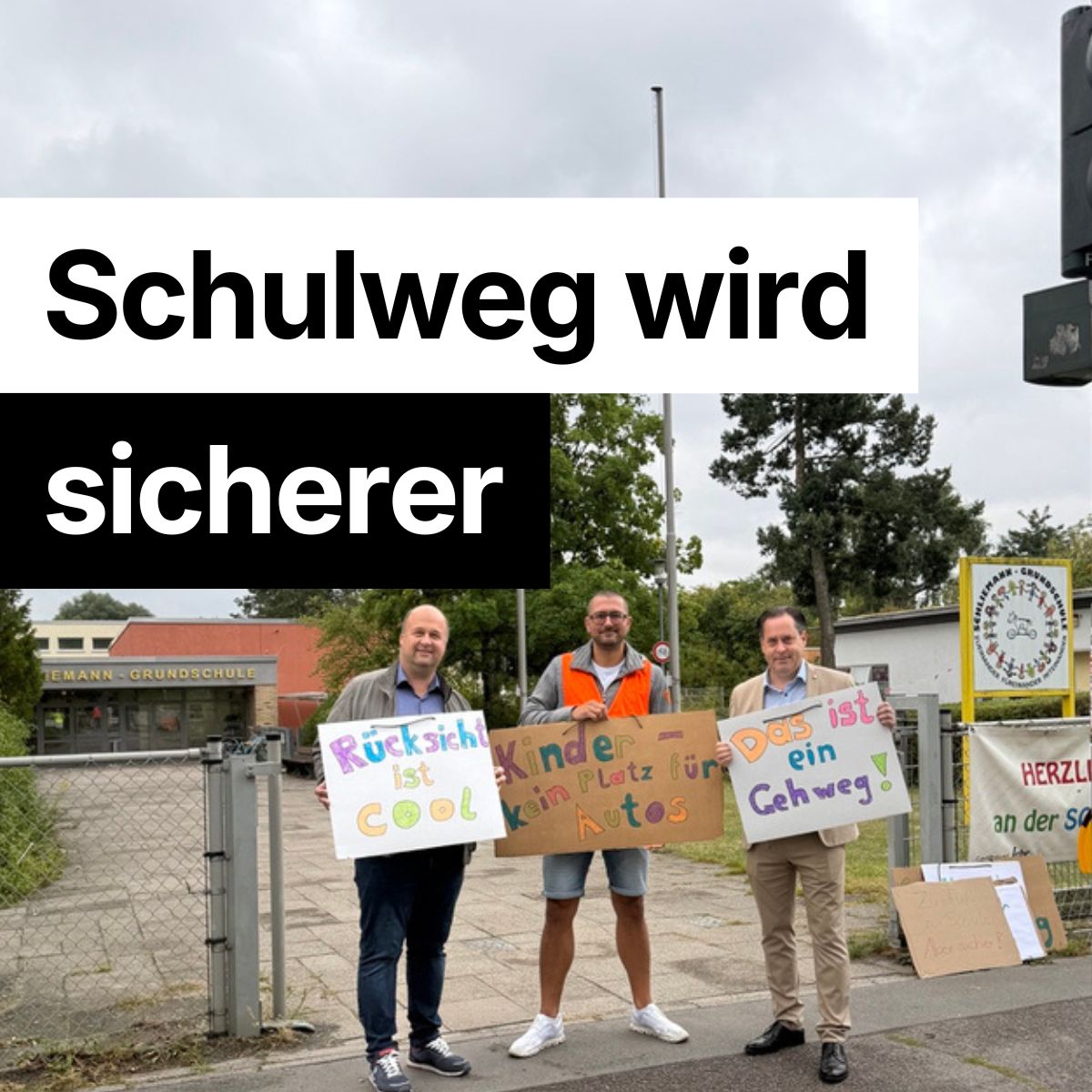 Neue Kiss-&-Ride-Zone wird geprüft Neue Kiss-&-Ride-Zone wird geprüft