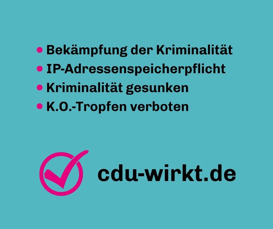 Für mehr Sicherheit und Gerechtigkeit Für mehr Sicherheit und Gerechtigkeit
